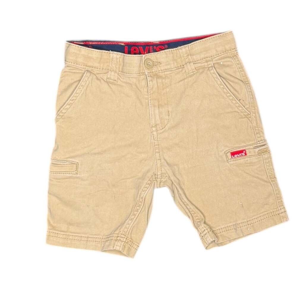Levi's Boys Huntington Cargo Shorts in Harvest Gold Tan